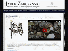 Tablet Screenshot of jarek.com